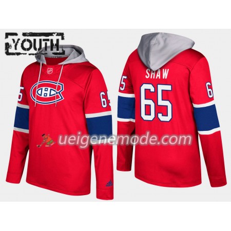 Kinder Montreal Canadiens Andrew Shaw 65 N001 Pullover Hooded Sweatshirt